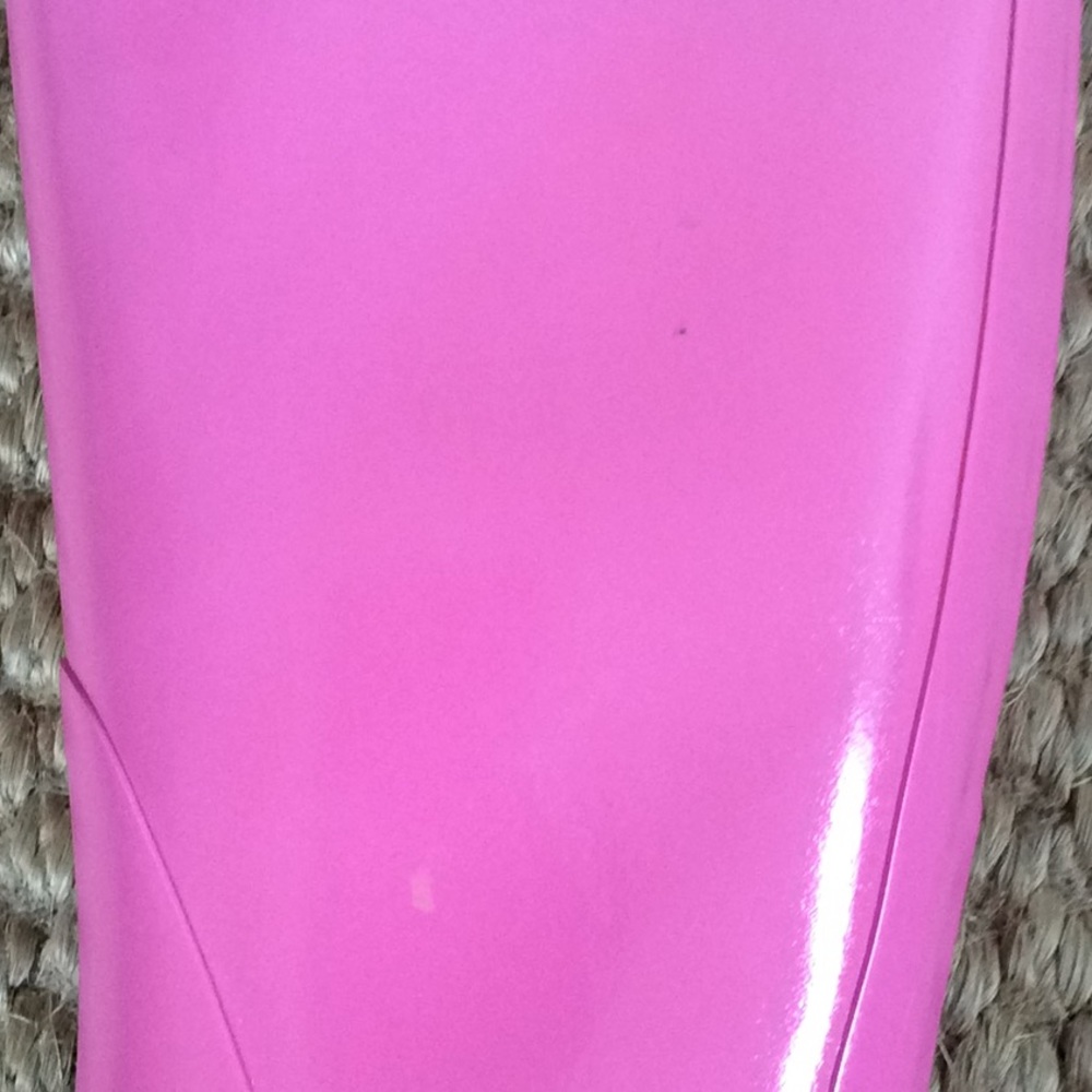 🎉2 X HOST PICK🎉Hunter Boots - Glossy Pink Size 7 - Picture 3 of 4